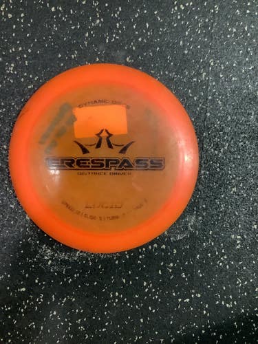 Used Dynamic Discs TRESPASS Disc Golf Driver Orange 10743-S000497126