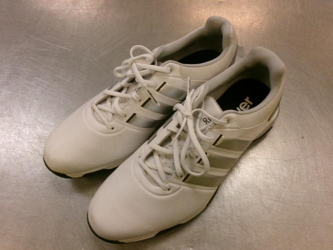 Used Adidas Mens Golf Shoes White Senior 9 11339-S000208064