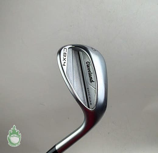 Right Handed Cleveland CBX4 Zipcore Wedge 60*-12 Wedge Flex Steel Golf Club