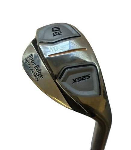 Tour Edge Hot Launch X525 Gap Wedge 52* (Graphite UST Helium Black, Regular)