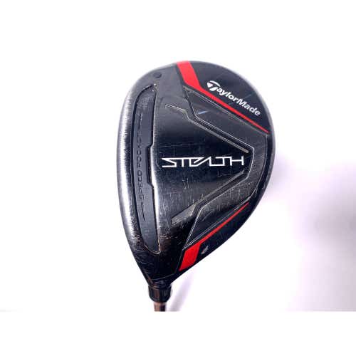 LEFTY TaylorMade Stealth Rescue 4 Hybrid 22* Ping Alta CB 55g Regular LH