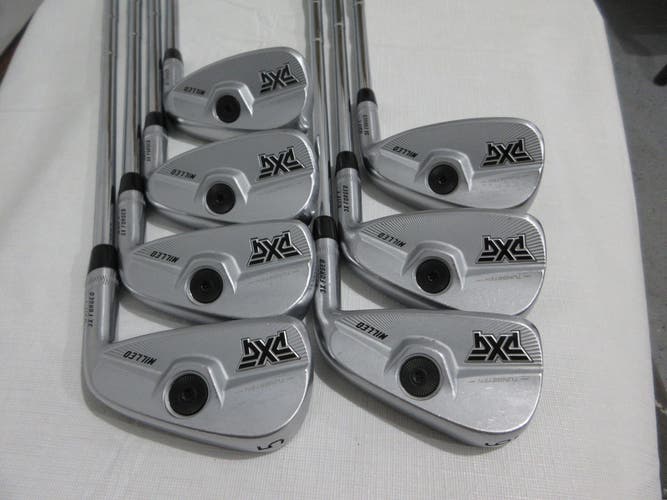 PXG 0317T Iron Set - 5-PW, GW - DG Mid 115 S300 Stiff Flex Steel +0.5" Long