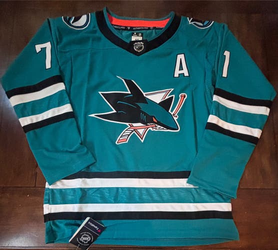 San Jose Sharks Macklin Celebrini Jersey Adult Small (46)  NWT