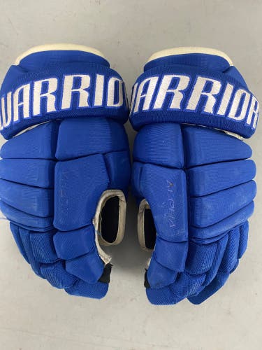 Warrior Alpha Pro Gloves 14" Pro Stock (Used)