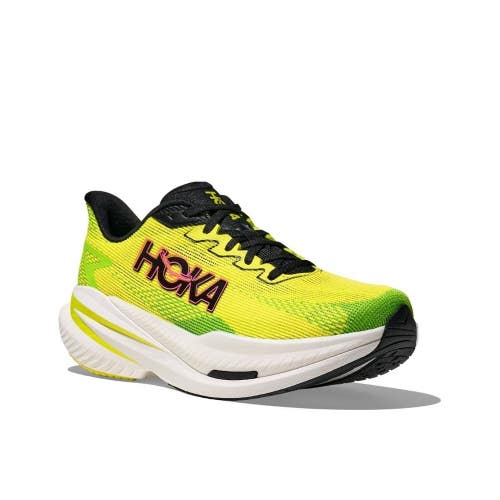 Hoka One One Mach X 3 1168720-NNHK Men's 11.5 Neon Lime Running Shoes DDK2254