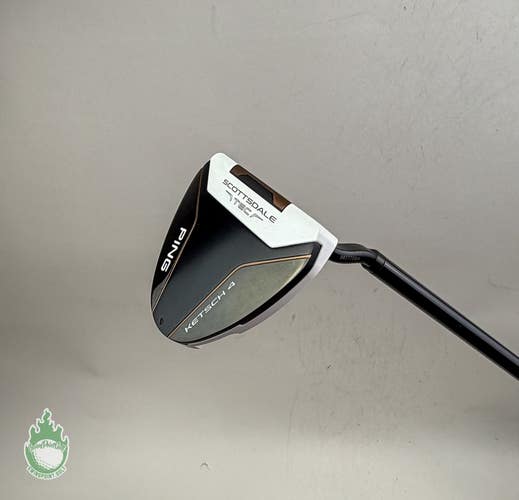Used Right Handed Ping Scottsdale TEC Ketsch 4 35" Putter Steel Golf Club