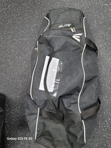 Used Easton ELITE WHEELED BAG BB/SB Player Wheeled Bag Black 11849-S000045441