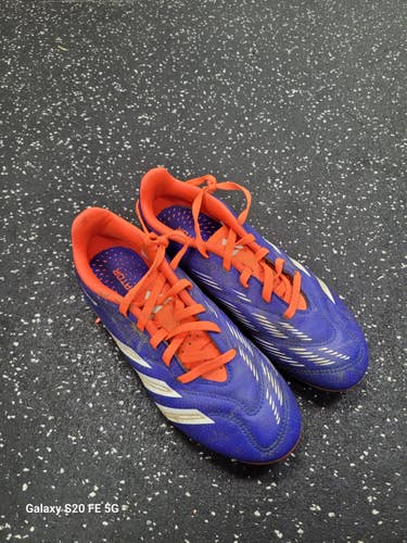 Used Adidas Soccer Cleats Navy Blue Junior 04 11849-S000045400
