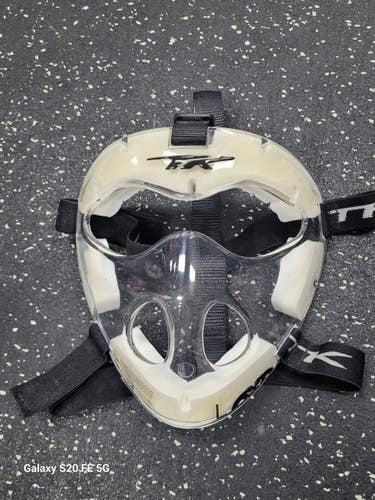 Used STX 4 SIGHT PLUS S Lacrosse Facial Protect Black Senior 11849-S000045380