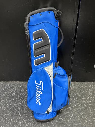 Used Titleist 4 WAY STAND BAG Mens Stand Bag Royal Blue 11849-S000045363