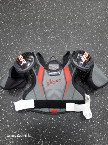 Used Bauer LIL SPORT Junior Shoulder Pads MD 11849-S000045362