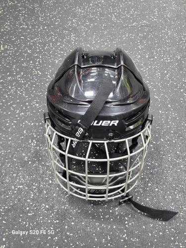 Used Bauer PROFILE Helmet Cage Combo Black SM 11849-S000045361