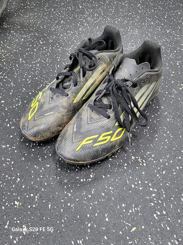 Used Adidas Soccer Cleats Black Senior 5.5 11849-S000045352