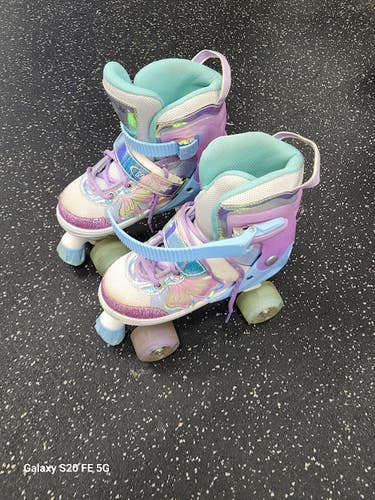 Used NATTORK GIRLS SKATES Child Roller Quad Skates Pink Adjustable 11849-S000045355