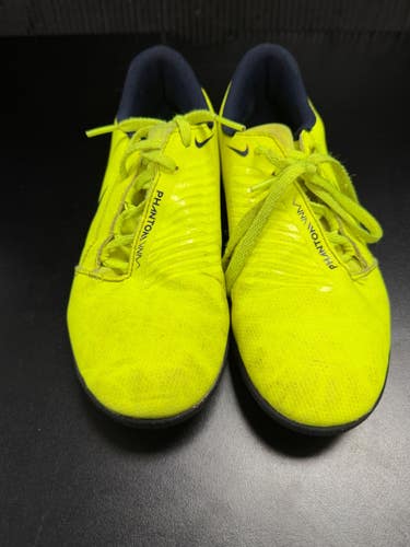 Used Nike Soccer Indoor Shoes Yellow Junior 03.5 11849-S000045346