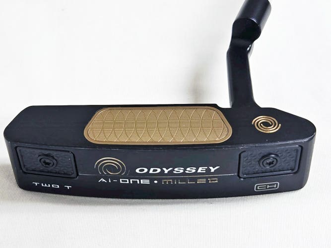 Odyssey AI-One Milled #2 T CH Putter 34" (Blade, Crank Hosel) 2023 Golf