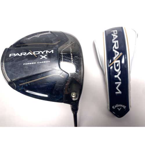 Callaway Paradym X Driver 10.5* Fujikura Vista Pro R3 45g Ladies RH HC