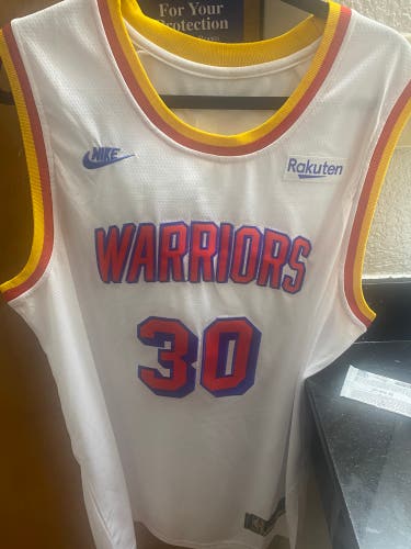 White XL Adult Unisex Nike Jersey (New) Steph Curry