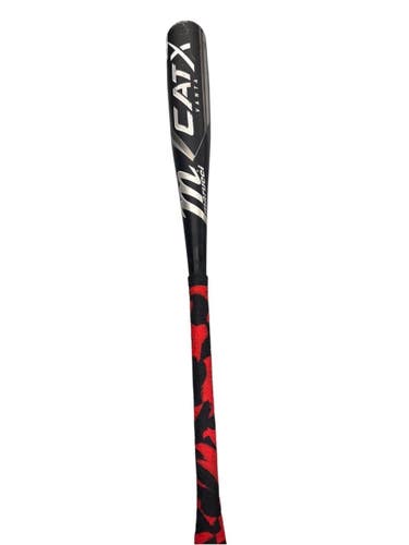 Used Marucci MSBCXBV BB/SB USSSA 2 3/4 Bat Black And Silver 30" 11835-S000213755
