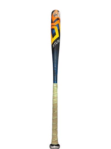 Used Louisville Slugger BBATB3-24 BB/SB High School -3 Bat Navy Blue And Orange 33" 11835-S000213773