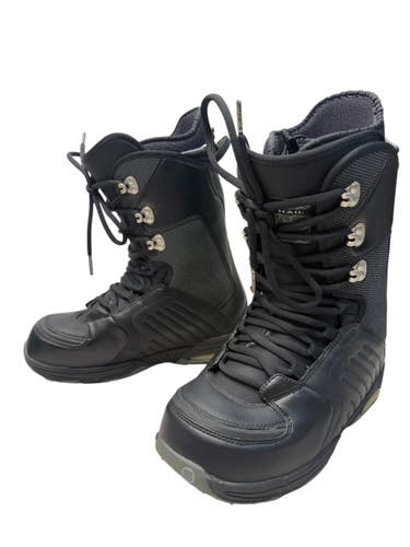 Used Burton HAIL Mens Snowboard Boots Black Senior 9.5 11835-S000213919