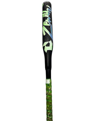 Used Demarini ZENITH BB/SB Fastpitch Bat Black And Neon Green 29" 11835-S000212955