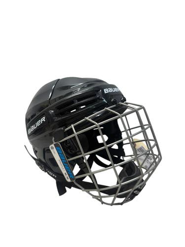 Used Bauer IMS5.0 Helmet Cage Combo Black MD 11835-S000214025