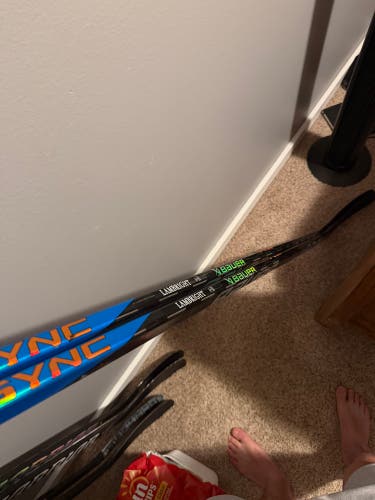Senior Bauer Nexus Sync Left Hand Hockey Stick P92 77 Flex Pro Stock (Used)