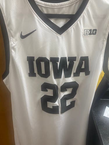 White XXL Nike Jersey (New) Caitlin Clark