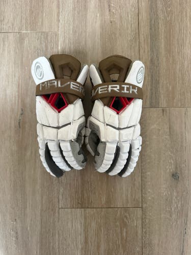 Brown University Maverik Max Lacrosse Gloves