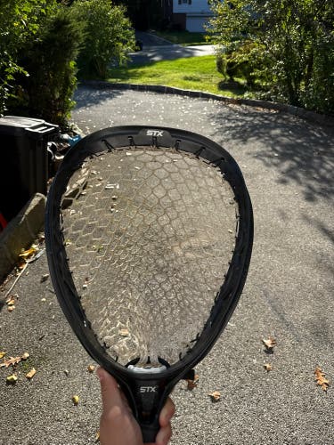 Adult STX Eclipse 2 Fresh Stringing Goalie Head (Used)