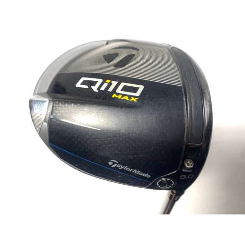 TaylorMade Qi10 MAX Driver 9* Fujikura Speeder NX 50g Senior Graphite Mens RH
