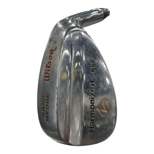 Used Wilson HARMONIZED 55 DEGREE Golf Wedge Mens RH Sand Wedge 11735-S000370652