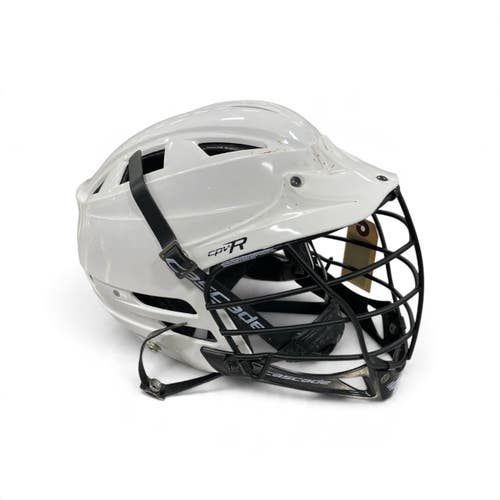 Used Cascade CPV-R Lacrosse Helmet White One Size 11735-S000370695
