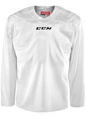 White Large Men's CCM 6000 Practice Jersey (New)