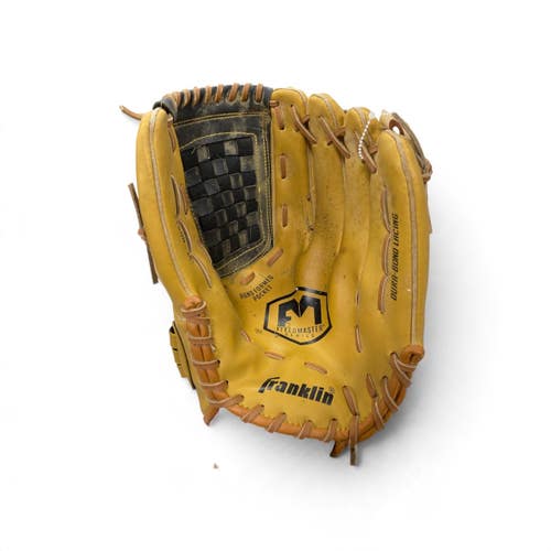 Used Franklin 22600-14 BB/SB Glove RH Throw Gold 14" 11735-S000370868