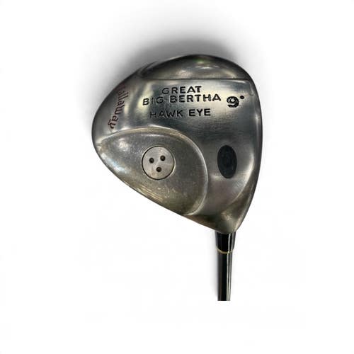 Used Callaway Great Big Bertha Hawk Eye Driver 9 Deg Mens RH Regular Graphite 11735-S000370701