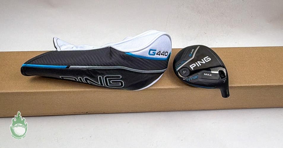 Used Right Handed Ping G440 Max Fairway 3 Wood 15* HEAD ONLY Golf Club