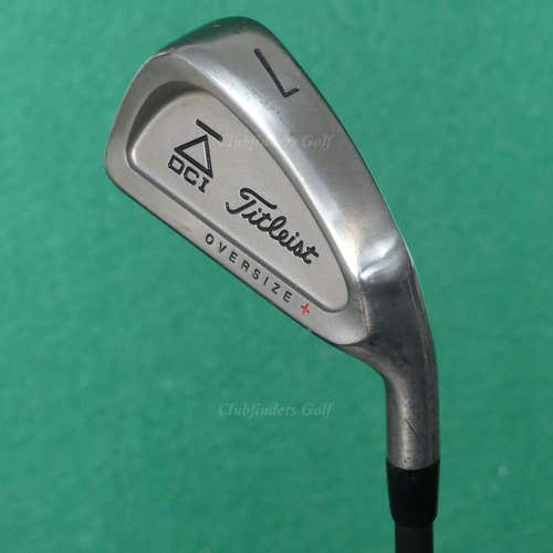 Titleist DCI Black Oversize+ Single 7 Iron Factory Select Lite Graphite Regular