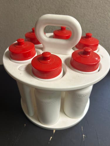 Bucket buddy water bottle storage accessory
