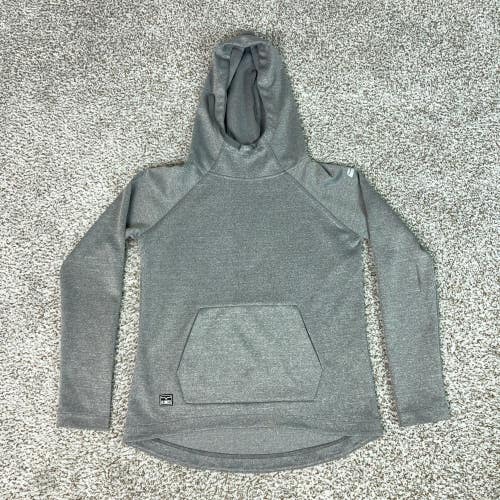 Kimes Ranch Hoodie Women Small Gray Performance Cowgirl Sweatshirt Western Top