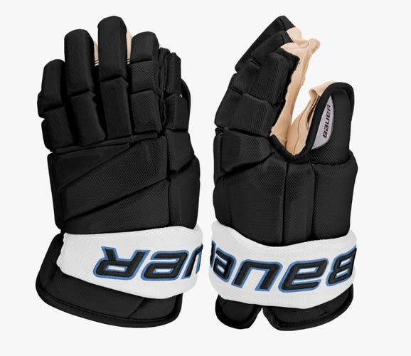 New Bauer Vapor Pro Team Stock Gloves (Pro Stock) - Utah Mammoth (Multiple Sizes)