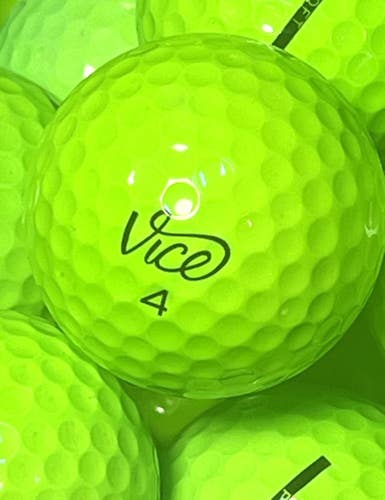 12 Near Mint AAAA Green Vice Pro Soft Near Mint AAAA Used Golf Balls