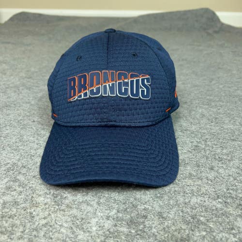 Denver Broncos Mens Hat Cap Medium Flex Navy Orange New Era Football NFL Cap