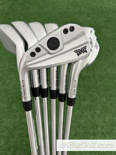 LH PXG 0311 P GEN4 Forged Iron Set 4-W / True Temper Elevate 95 Stiff