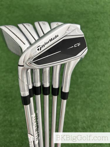 LH Taylormade Qi Iron Set 5-P / KBS Max MT 85 Regular