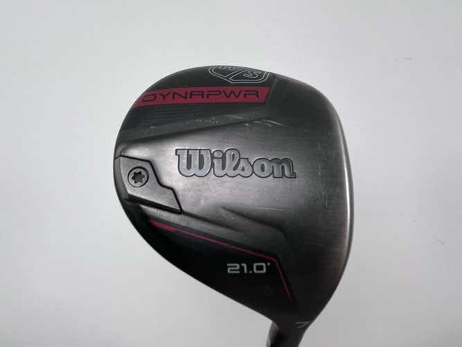 Wilson Dynapwr 7 Fairway 21* Project X HZRDUS RDX Smoke Red 5.0 50g Senior RH