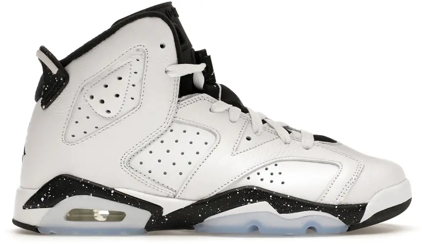 Size 5.5Y - Jordan 6 Retro Reverse Oreo (GS) 384665-112