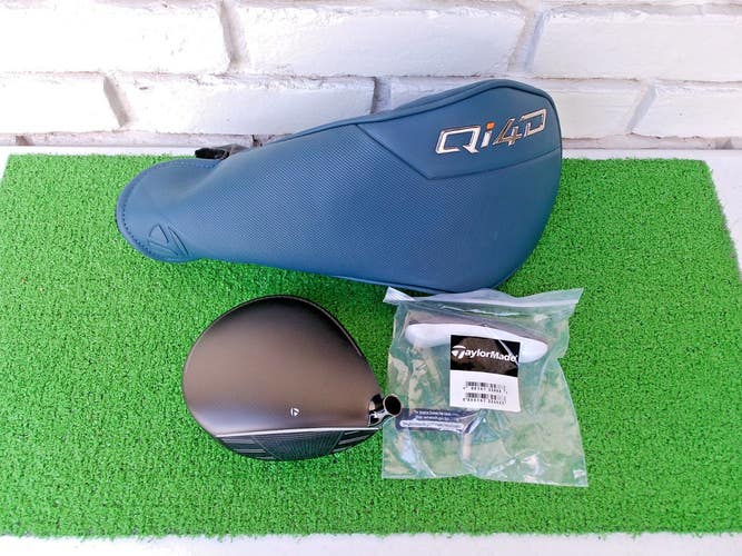 TaylorMade Qi4D 8.0* Driver Head w/ Head Cover and Tool