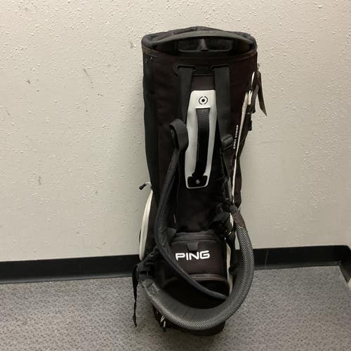 Used Ping HOOFER 14 Mens Stand Bag Black 11855-S000211823